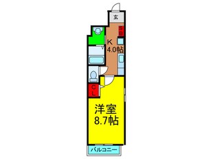 パ－クミモレットの物件間取画像